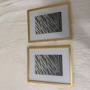 UNUSED Gold Picture Frames Set of 2